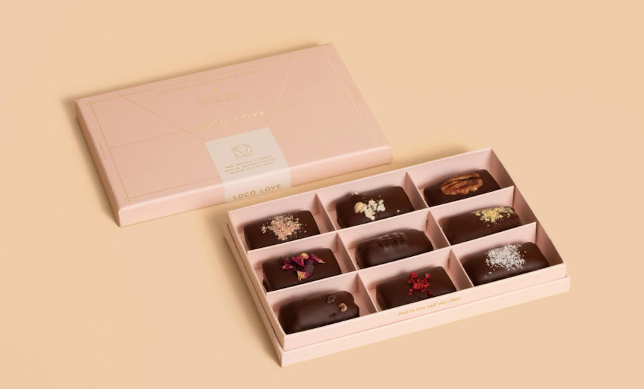 chocolate box design