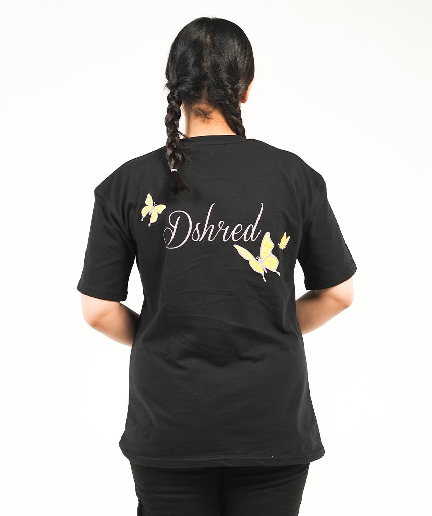 Custom Butterfly Oversized T-Shirts