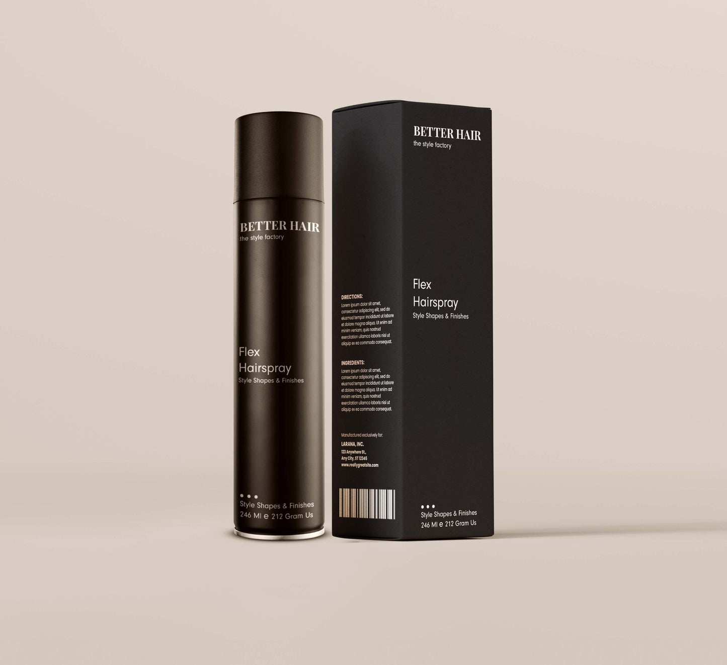 Custom Hair Spray Boxes