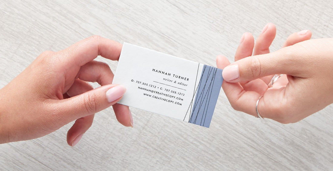 4 Reasons Why Business Cards Are Still Important