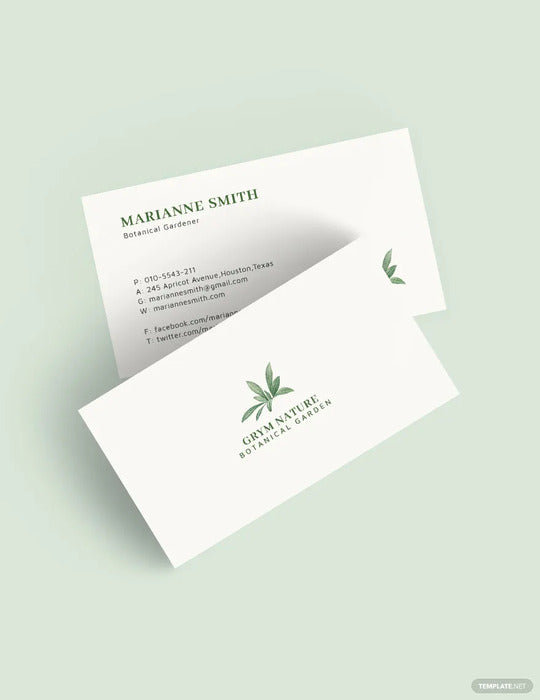 Standard Business Cards